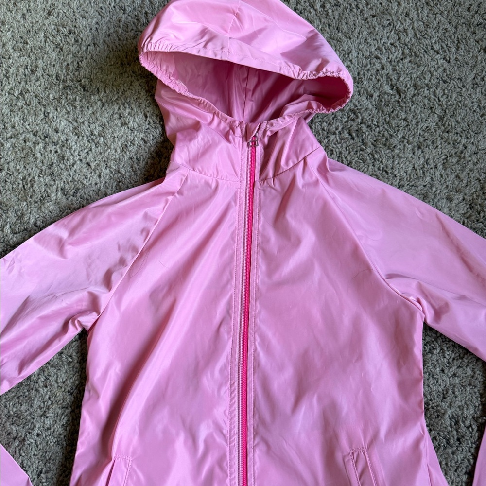 New Garb Youth Girls Outerwear Rain Golf Jacket Medium Age 7-8 Full Zip Youth